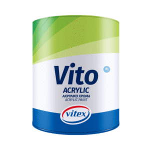 Vitex Vito Acrylic Ακρυλικό Χρώμα Λευκό 3L