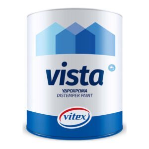 Vitex Υδρόχρωμα Vista 3lt Λευκό