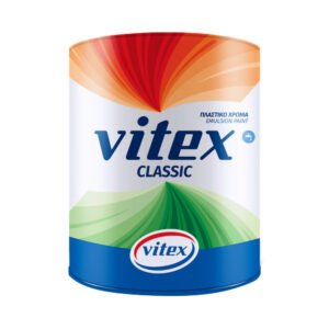 Vitex Classic 50 Πλαστικό Χρώμα Για Εσωτερική Χρήση Μπλέ 180ml