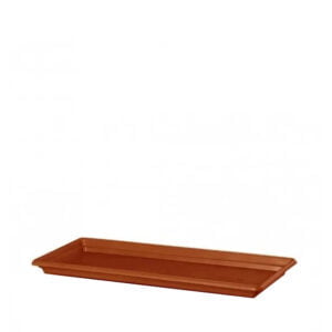 Plastona Festone Πιάτο Ζαρτινιέρας 35 x 15 x 2cm Terracotta - 340Ρ