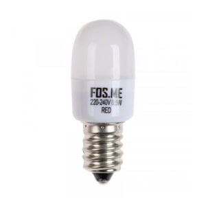 Fos_me Λάμπα Led Ε14 Νυκτός Κόκκινη Φ16 0,5W - 03-0022014