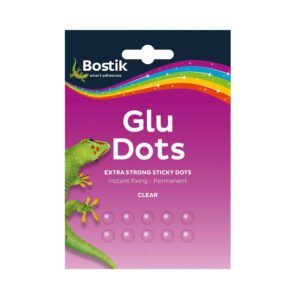 Bostik Glue Dots Αυτοκόλλητες Κουκίδες Διπλής Όψης Extra Strong Φάκελος 64τμχ - 30803719